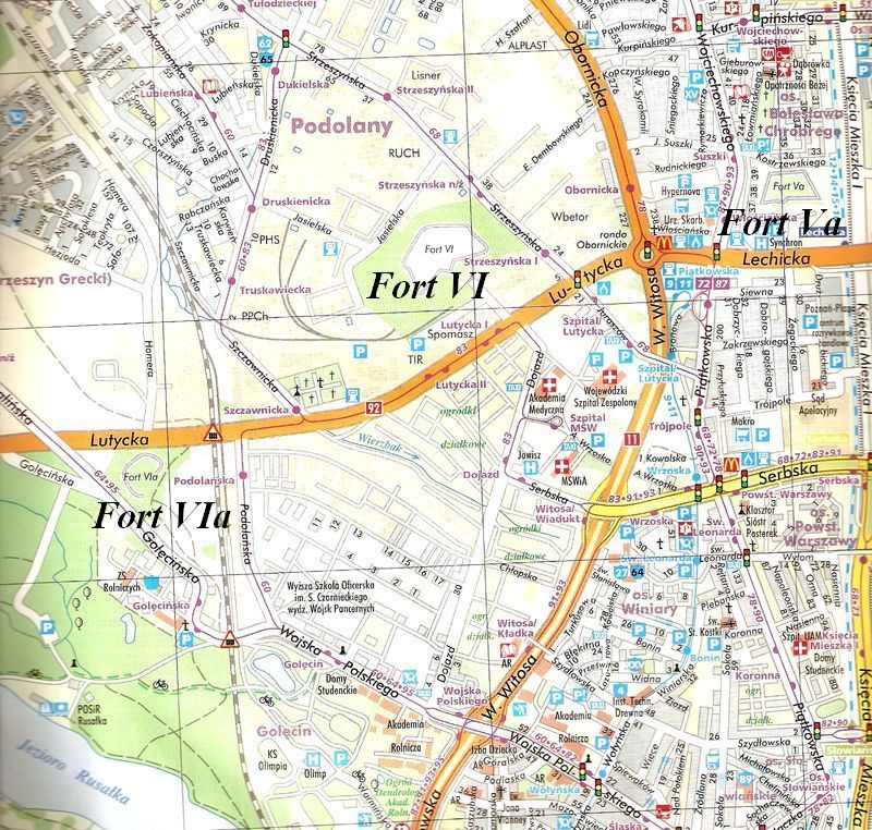 Fort Va - Mapa