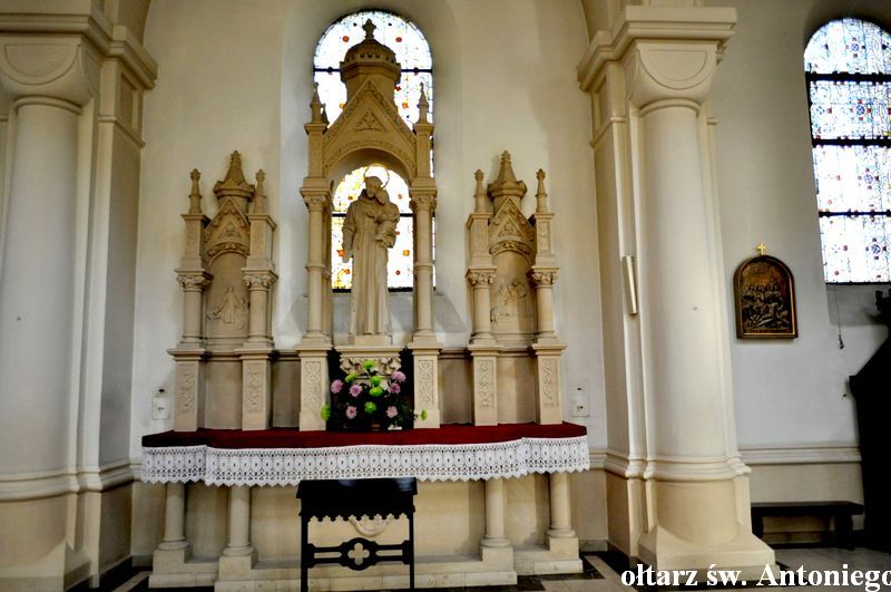 Ołtarz św. Antoniego Padewskiego Kopia